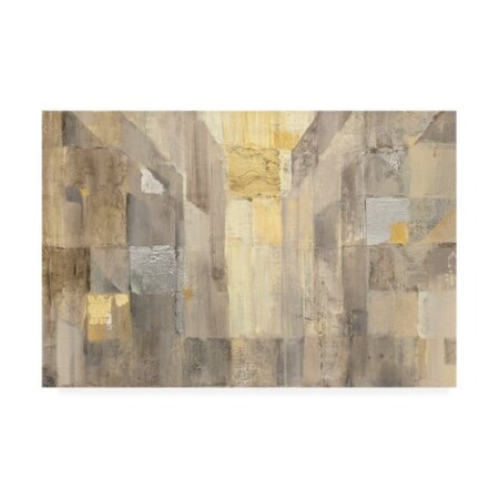 Albena Hristova 'The Gold Square Crop' Canvas Art,30x47